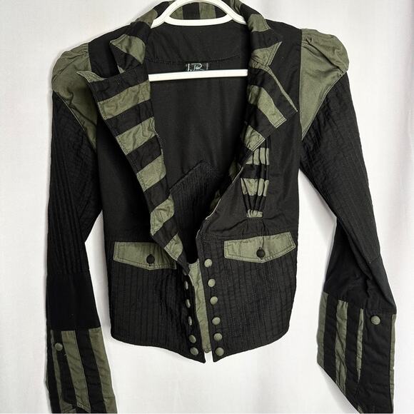 Raven Wear Fitted Top XS Steampunk Gothic Festival - Picture 1 of 5